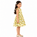Urban Jipsy Girls Daisy Bloom Fit & Flare Dress - MAHERA CREATIONS PRIVATE LIMITED