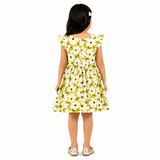Urban Jipsy Girls Daisy Bloom Fit & Flare Dress - MAHERA CREATIONS PRIVATE LIMITED